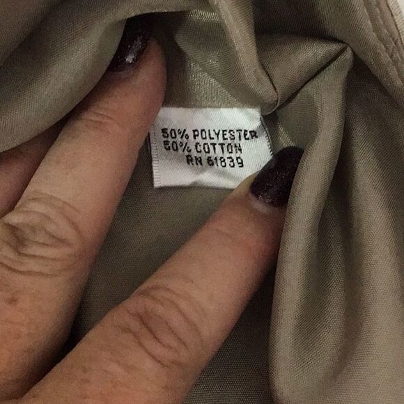 JON. Cream pencil skirt w/ silver floral detail 10 - Picture 6 of 6